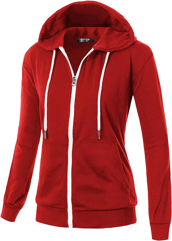 red hoodie