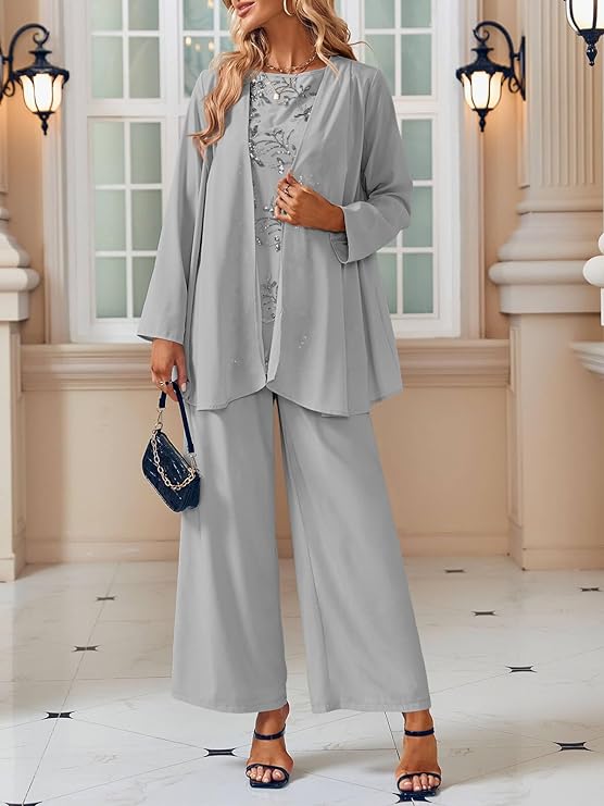 dressy pant suits for older ladies