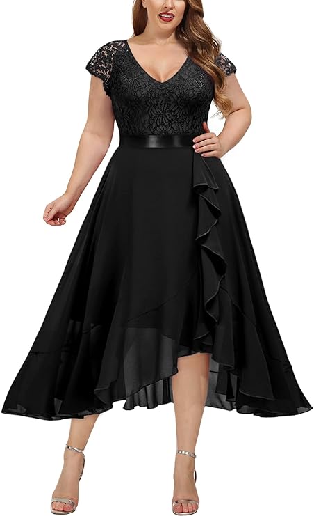 plus size evening dress