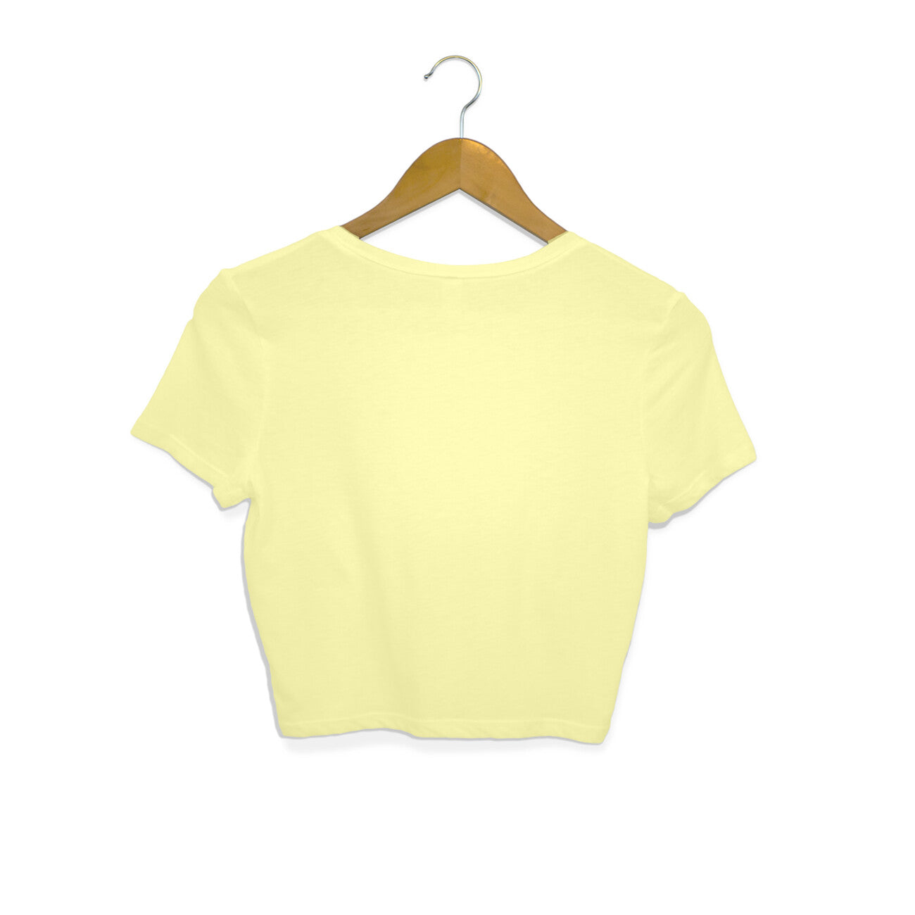 yellow crop top