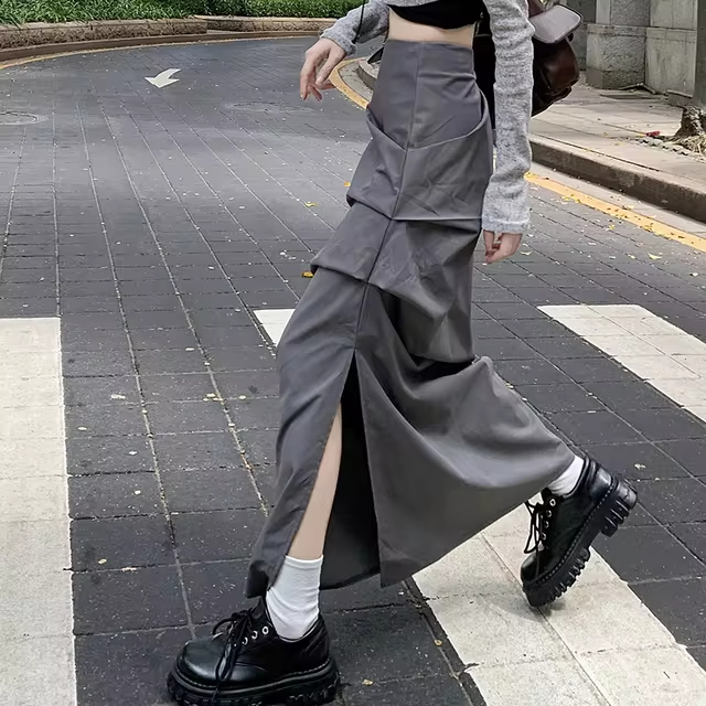 cargo skirt outfits