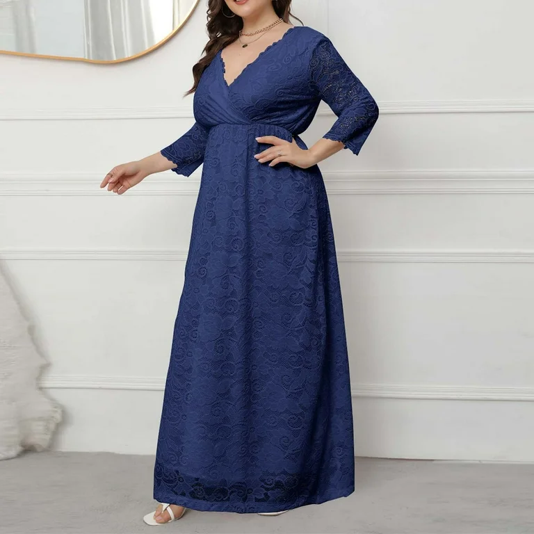 plus size dresses for wedding guests