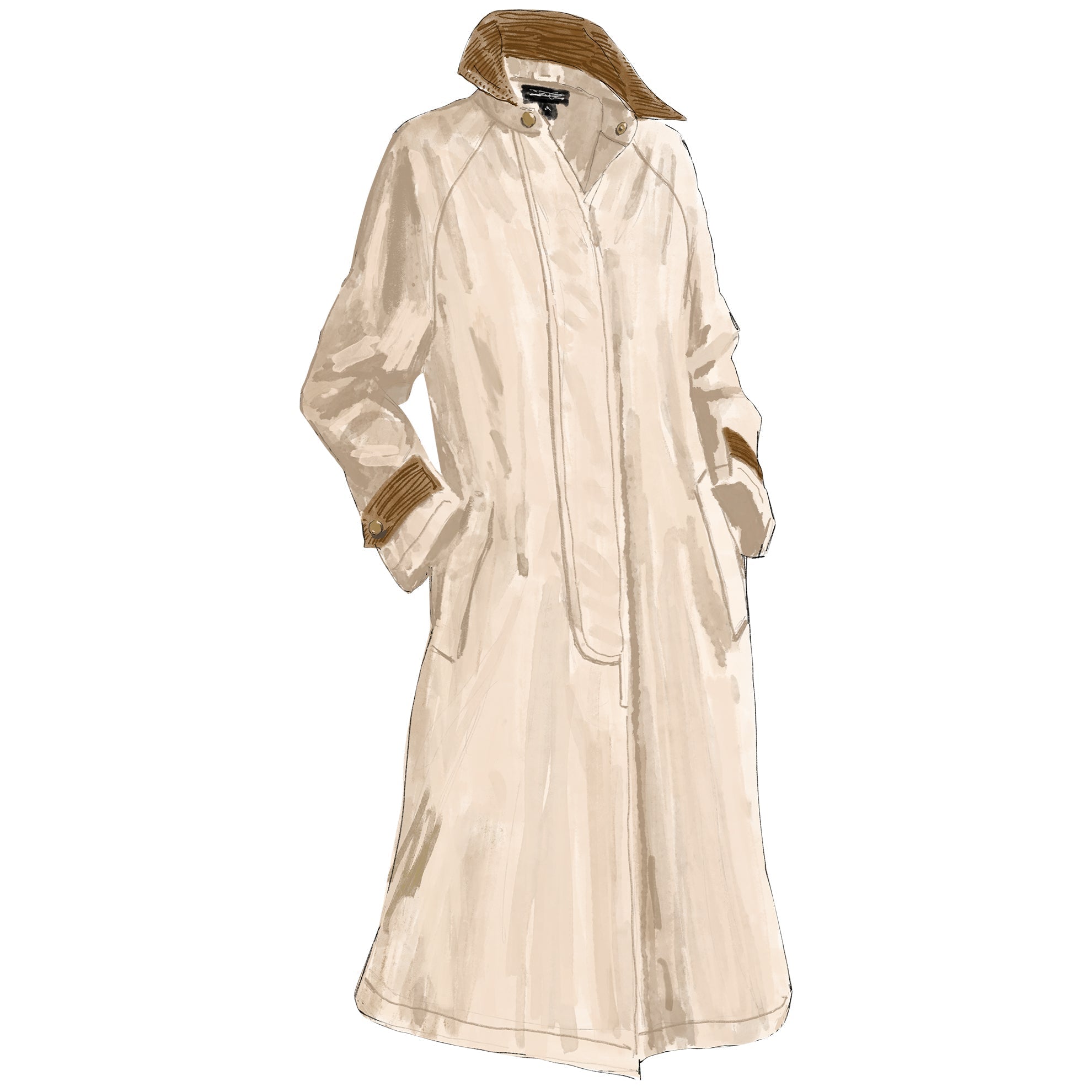 	
womens long duster coat