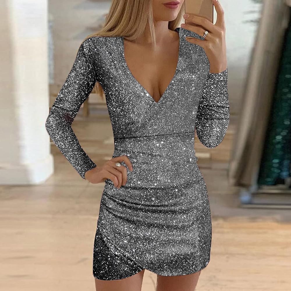 sequin dress