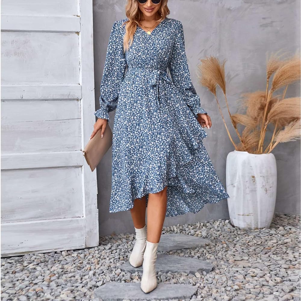 long sleeve maxi dress