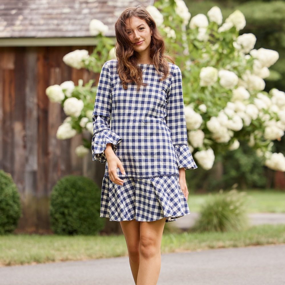 gingham dress