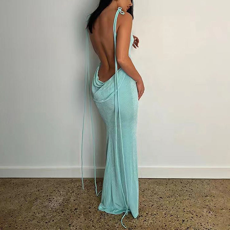 backless dress