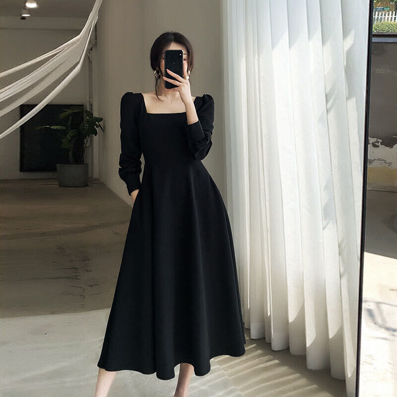 long black dress